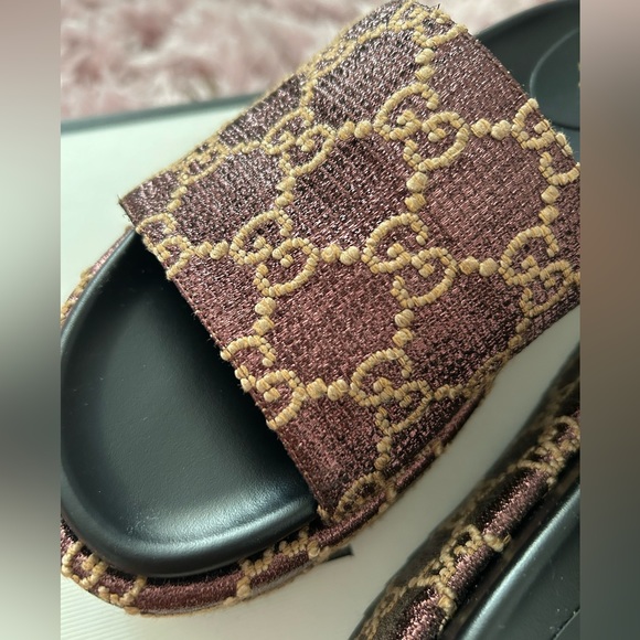 Gucci platform sandals women’s size 7 - Picture 4 of 8